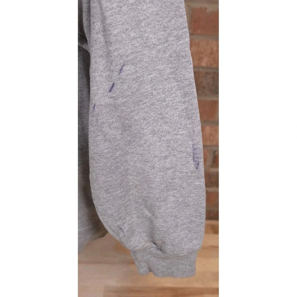 Reebok Pro Line Pittsburgh Steelers Mens M Crewneck Sweatshirt Gray Vintage 90s